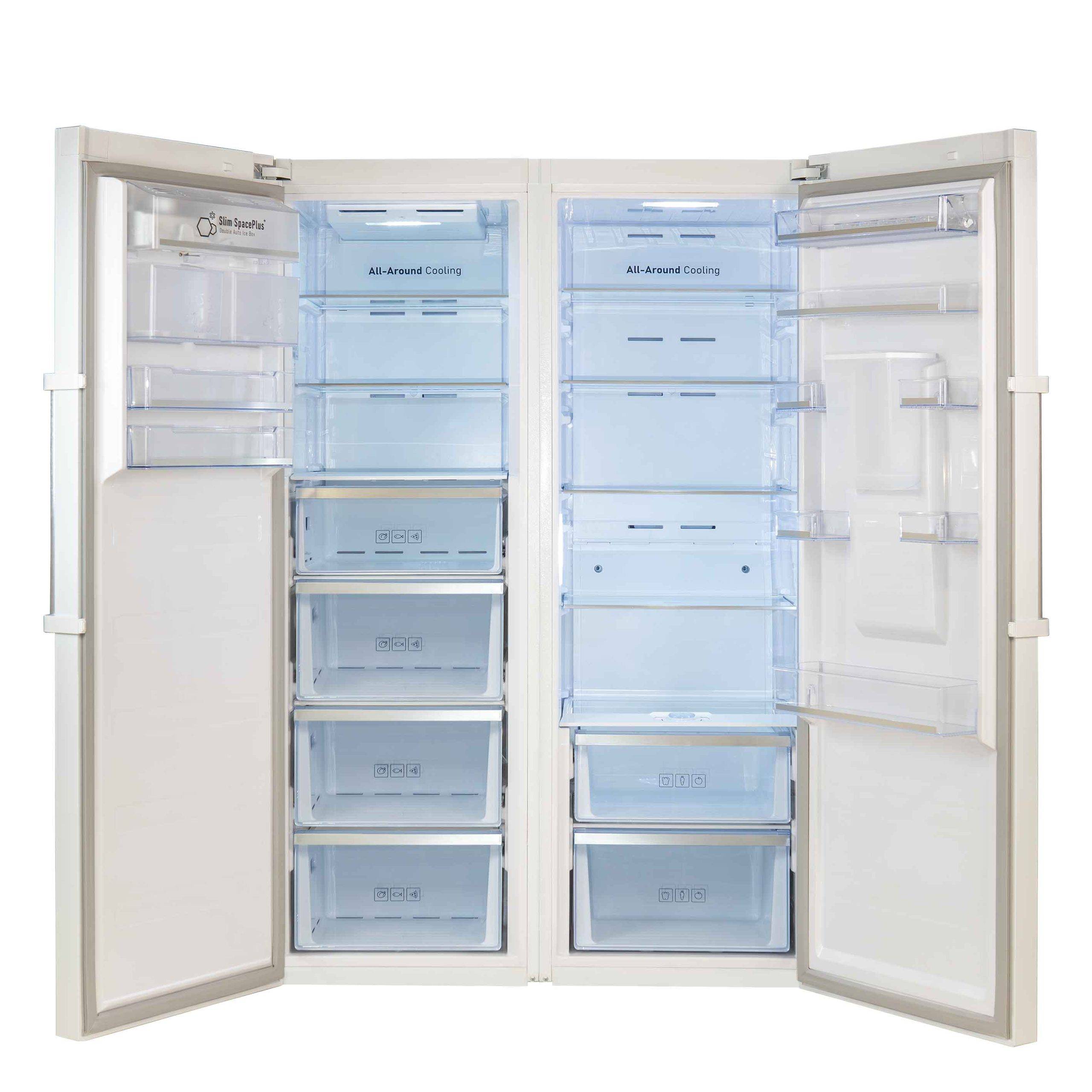 یخچال و فریزر دوقلو هیمالیا 15 فوت دوقلو ICE AGE آبسردکن دار سفید