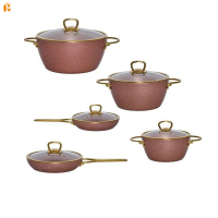 سرویس قابلمه ام جی اس 10 پارچه طرح ماینز فورج 