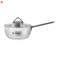 تابه ام جی اس سایز 24 تمام استیل تکدسته درب دار