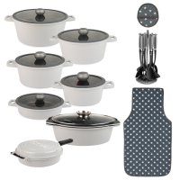 سرویس قابلمه ام جی اس گرانیت 25 پارچه طرح جرمنی E 